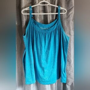 Penningtons Turquoise Blue Tank Top